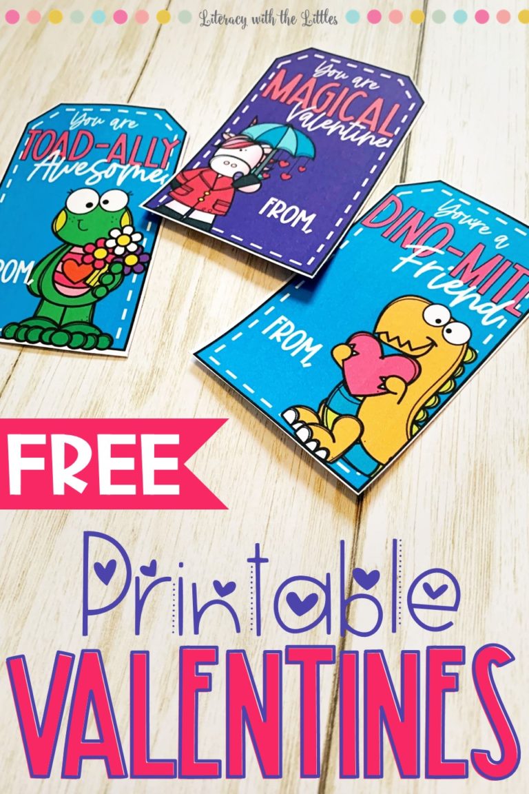 Free Valentine’s Day Printables