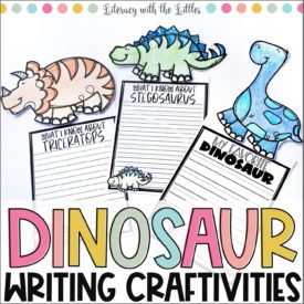 Dinosaur Writing Craftivities